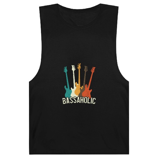 Bass Guitar Player Bassaholic Bass Player Barnard Tanks