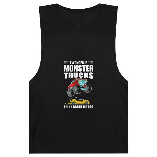 I Wonder If Monster Trucks Think About Me Too Barnard Tanks