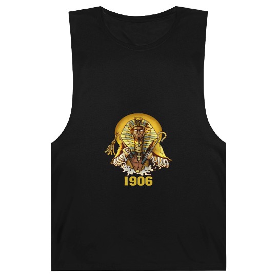 1906 Sphinx Alpha Ace Fraternity Pharoah Barnard Tanks