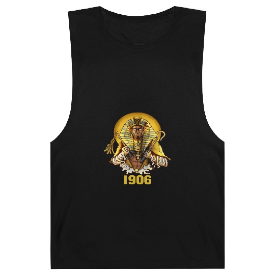 1906 Sphinx Alpha Ace Fraternity Pharoah Barnard Tanks
