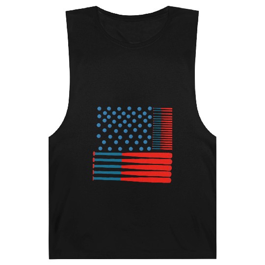 Baseball Stars & Stripes: A Patriotic Swing Barnard Tanks