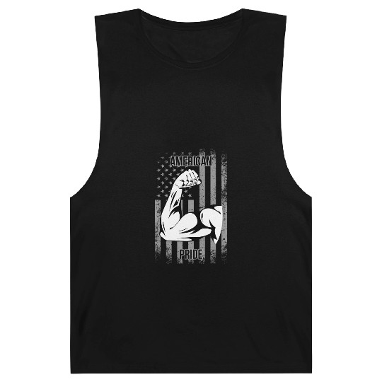 AMERICAN PRIDE,GYM,FITNESS Barnard Tanks
