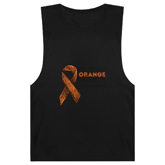 We Wear Orange Infertility Awareness Barnard Tanks
