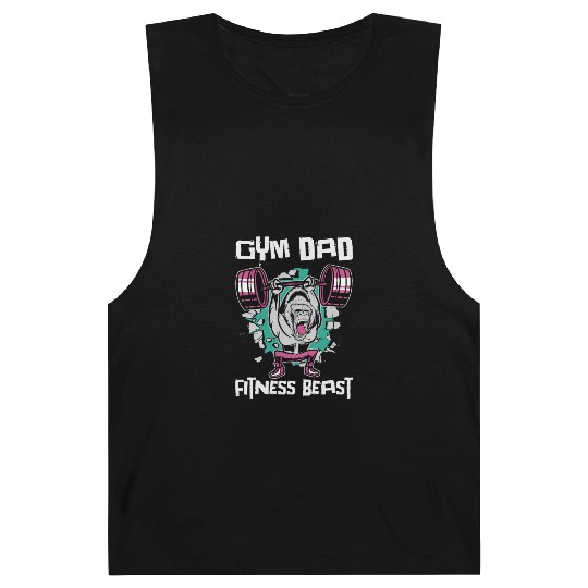Fitness Fathers Day Gym Workout Training Coach Barnard Tanks