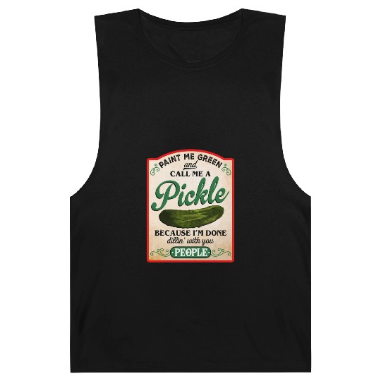 Paint Me Green And Call Me A Barnard Tanks