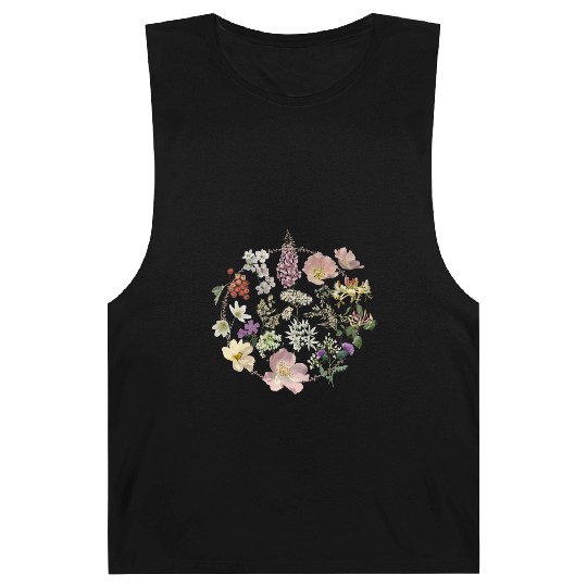 WILDFLOWER Barnard Tanks, WOMEN'S BOHO WILD FLOWERS