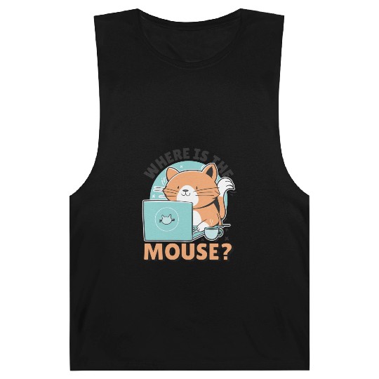 Cat Using Computer A Cat Using A Computer And The Barnard Tanks