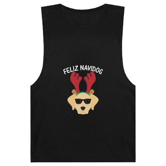 Feliz Navidog Navidad Labrador Retriever Barnard Tanks