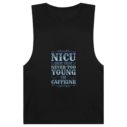 u Where You'Re Never Too Young For Caffeine u Barnard Tanks
