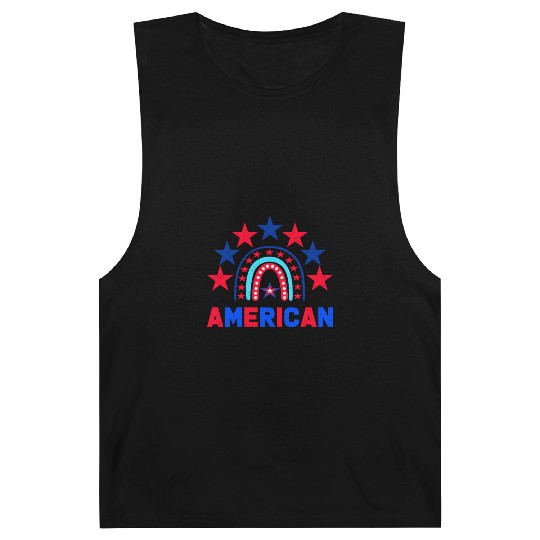 American Independence Day Love America Patriot Barnard Tanks
