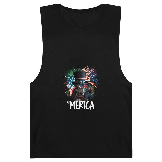 Merica Lincoln Independence Day Party 4th July Barnard Tanks