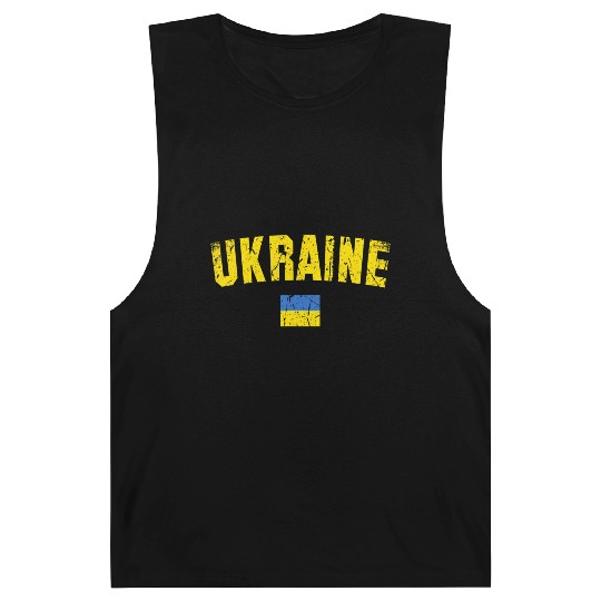 Ukraine Flag Ukraine Barnard Tanks