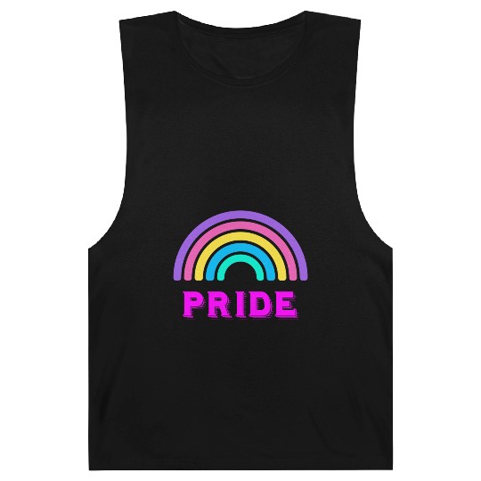 Prideful Rainbow Celebrating Pride Month Barnard Tanks