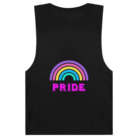 Prideful Rainbow Celebrating Pride Month Barnard Tanks