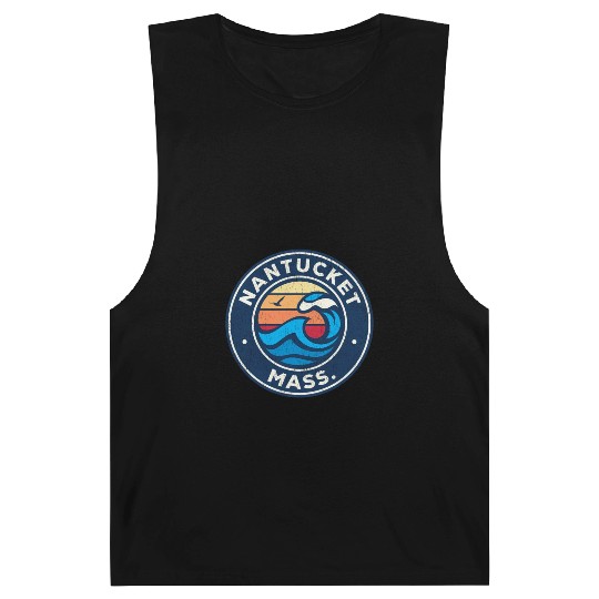 Nantucket Massachusetts Ma Nautical Waves Barnard Tanks