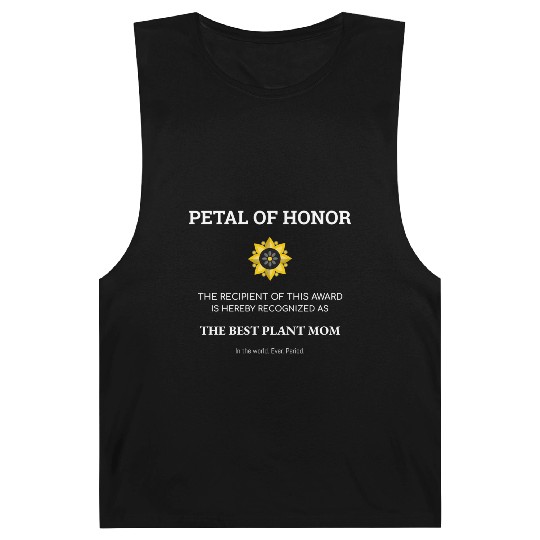 Plant Mom Petal Of Honor Funny Plant Lover Barnard Tanks
