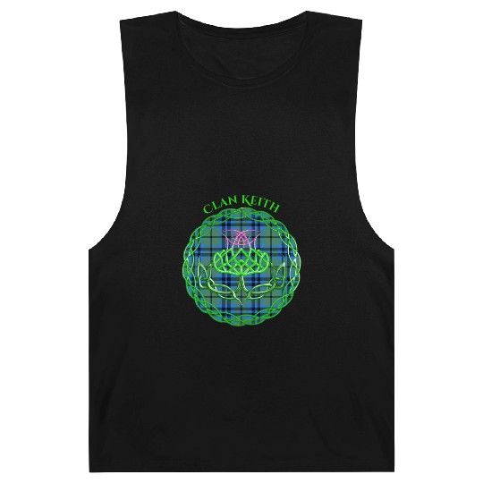 Clan Keith Scottish Tartan Celtic Thistle Barnard Tanks