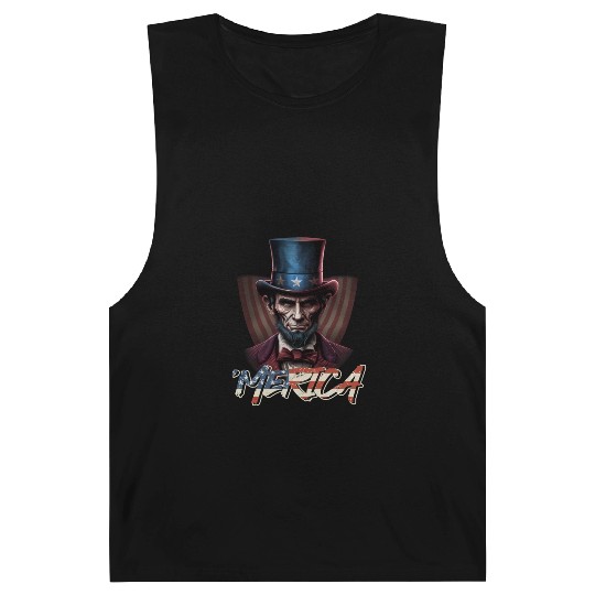 Merica Lincoln Independence Day Party 4th July Barnard Tanks