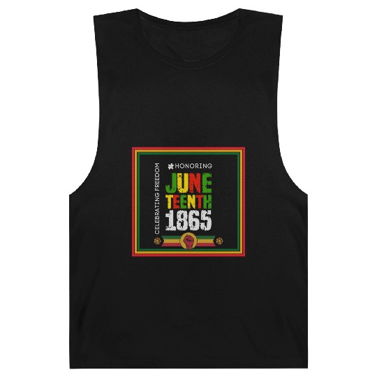 Honoring JUNETEENTH 1865 Design Barnard Tanks