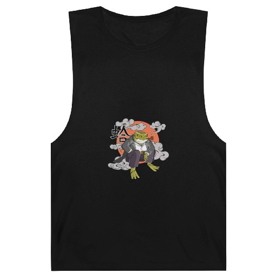 Japanese frog in Yakuza gangster costume Barnard Tanks