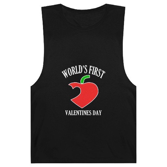 Funny Worlds First Valentines Day 80s nostalgia Barnard Tanks