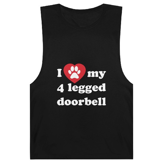 Funny Dog 4 Legged Barking Doorbell Guard Dog Barnard Tanks