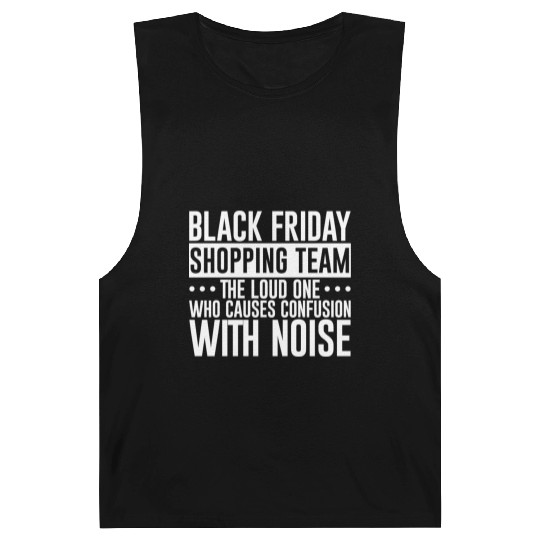 Black Friday Shopping Team 1 Barnard Tanks