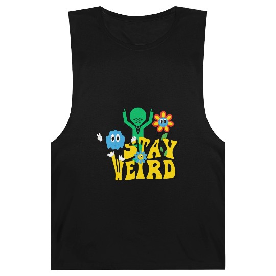 Stay Weird Barnard Tanks