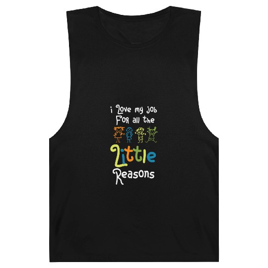 I Love My Job For All The Little Reasons cool Barnard Tanks