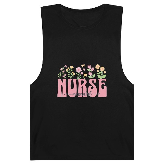 Groovy Neonatal Nurse Flowers Design Barnard Tanks