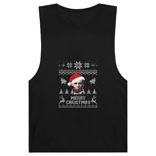 Abraham Lincoln Merry Christmas Barnard Tanks