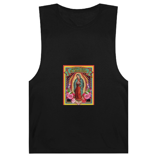 Our Lady Of Guadalupe Virgin Mary Barnard Tanks