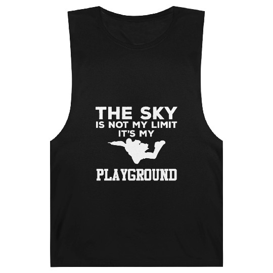 Sky Playground - Skydiver Skydiving Parachuting Barnard Tanks