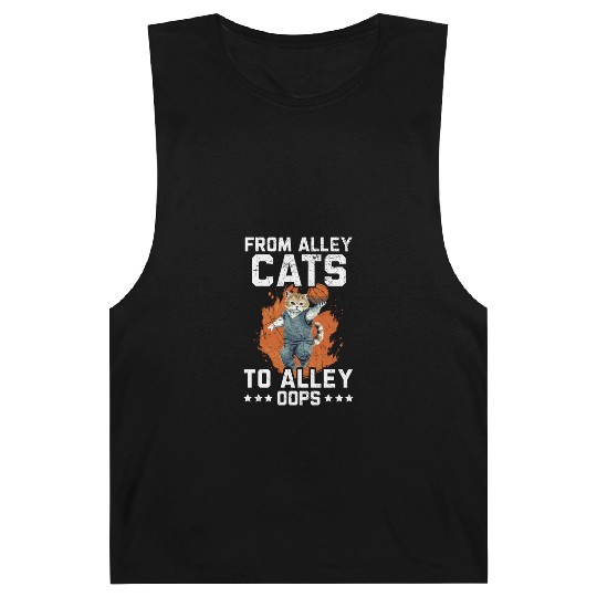 Basketball Cat Basketball Player I Love Basketball Barnard Tanks