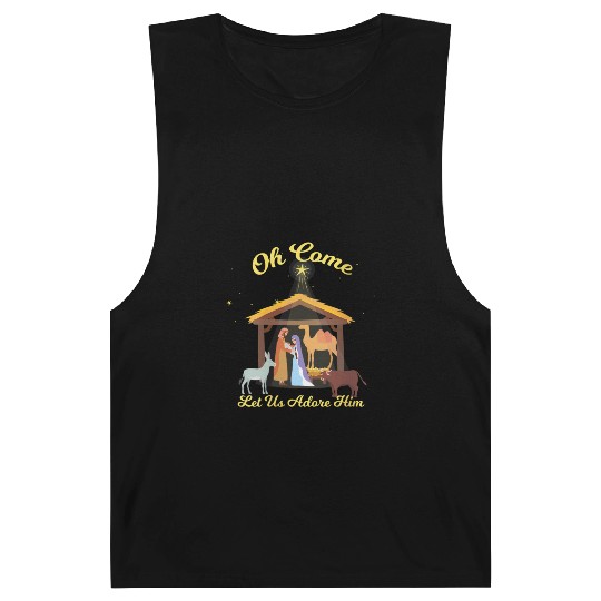 Let Us Adore Him - Advent Nativity Scene North Barnard Tanks