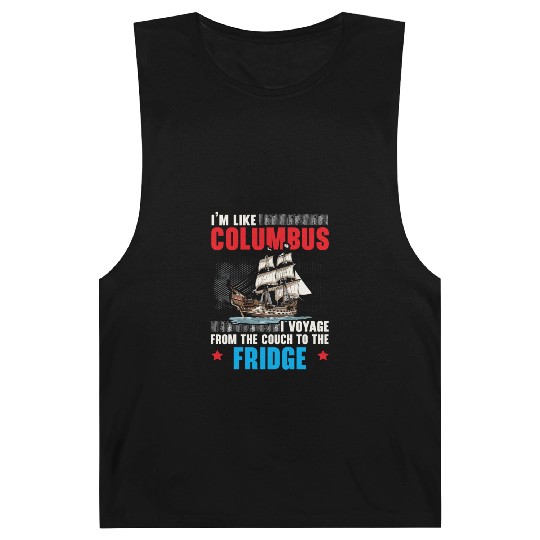 Christopher Columbus Italian American Columbus Day Barnard Tanks