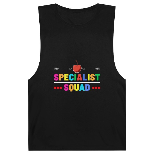 Specialist Squad Teacher Team Back To School cool Barnard Tanks