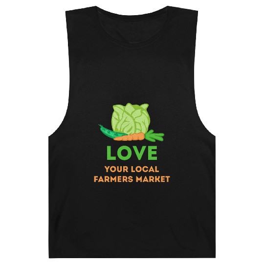 Love Your Local Farmers Market Barnard Tanks