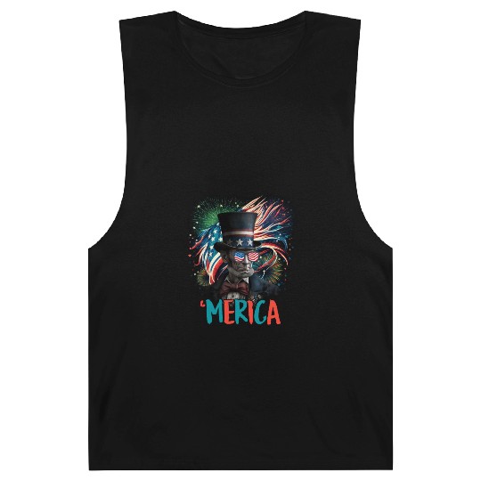 Merica Lincoln Independence Day Party 4th July Barnard Tanks