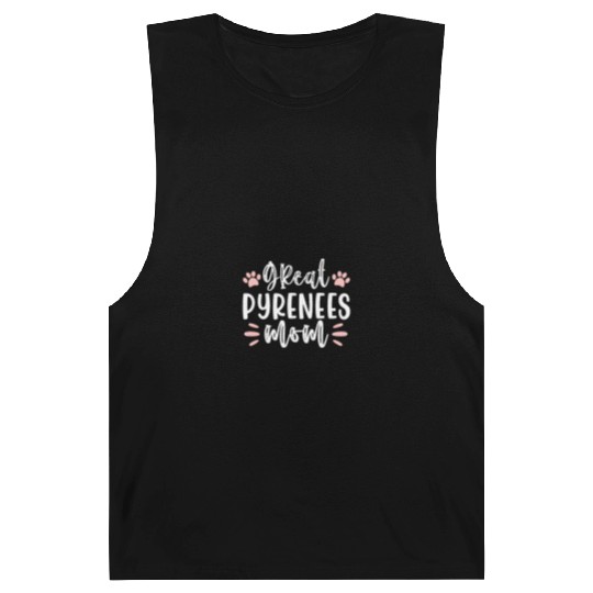 Great Pyrenees Mom Barnard Tanks