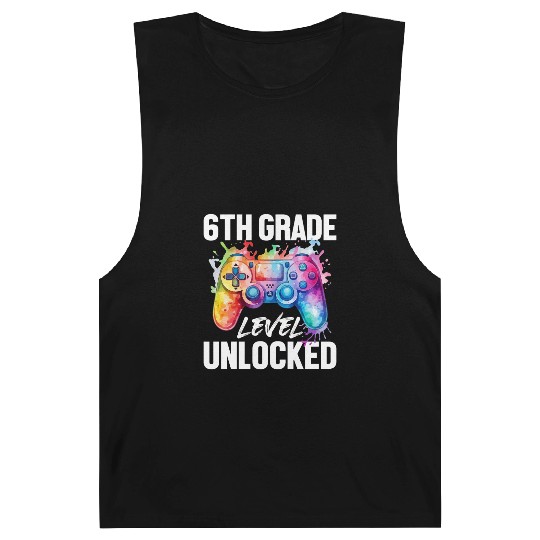 6th Grade Level Unlocked Back to School Video Game Barnard Tanks