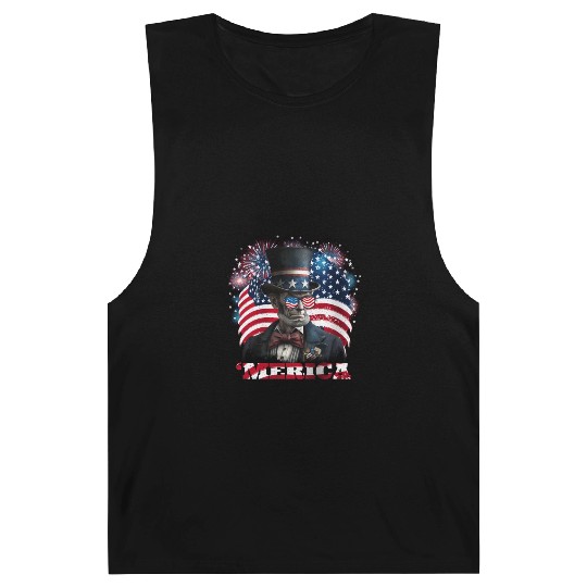 Merica Lincoln Independence Day Party 4th July Barnard Tanks