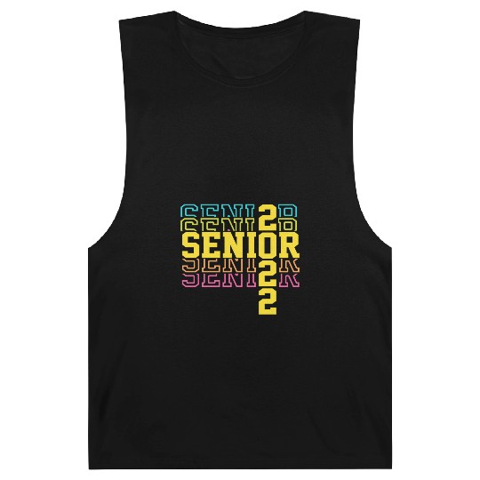 Grad 22 Senior Class Of 2022 Bright Colors Ns Will Barnard Tanks
