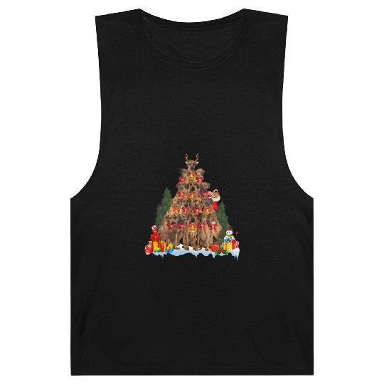 Pajama Rhodesian Ridgeback Tree Barnard Tanks