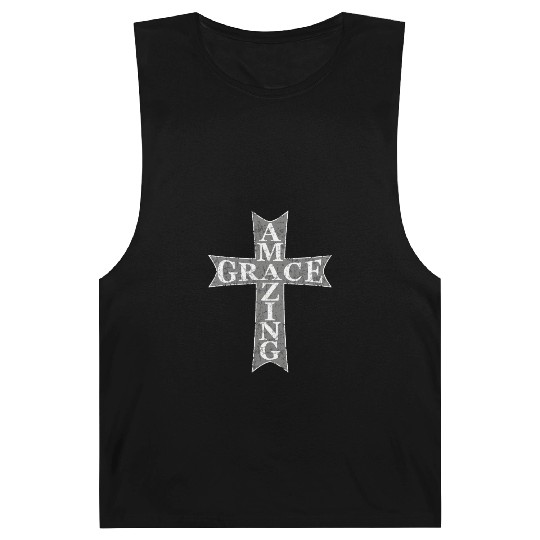 Amazing Grace Cross Barnard Tanks