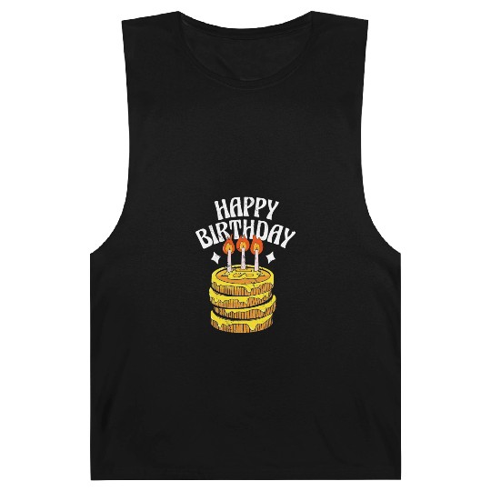 HAPPY BIRTHDAY-Bitcoin Coin Barnard Tanks