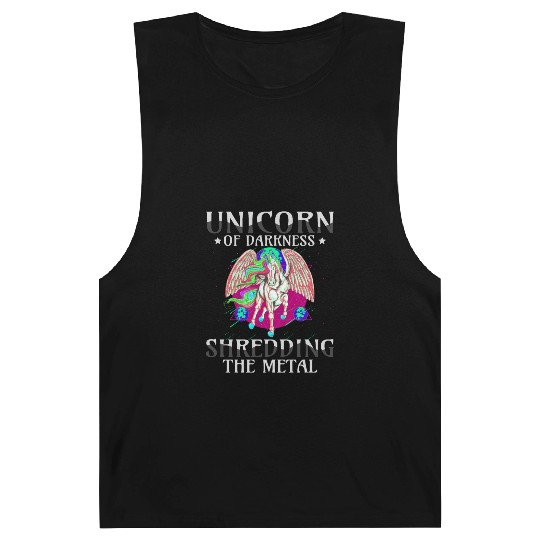 Goth Rock Satan Unicorn Festivals Death Metal Barnard Tanks