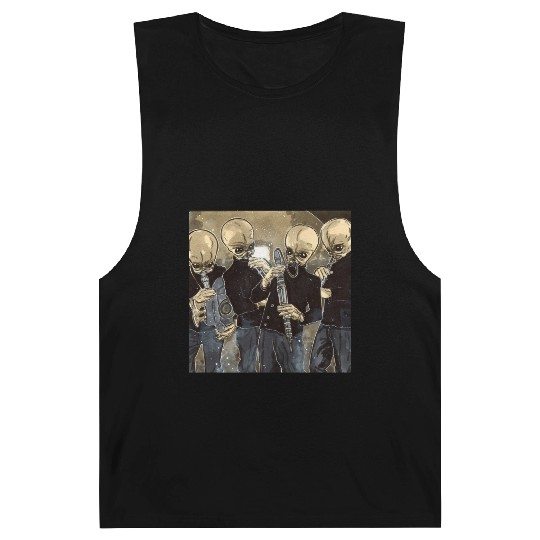 Cantina Band Mos Eisley Barnard Tanks