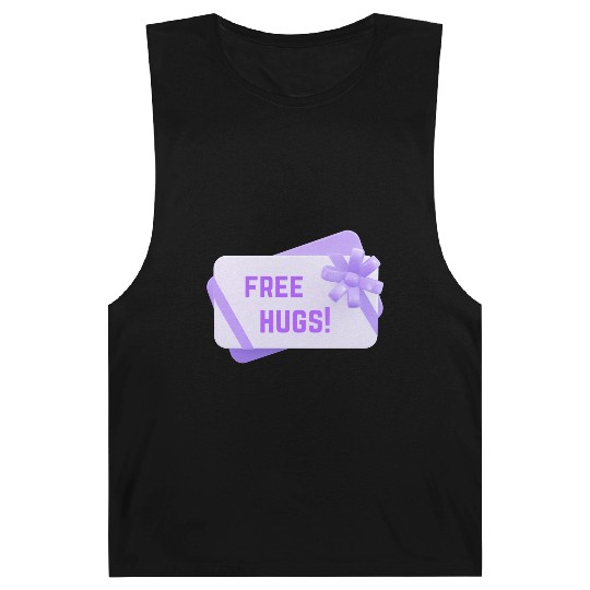Free Free Hugs Gift Card funny Barnard Tanks