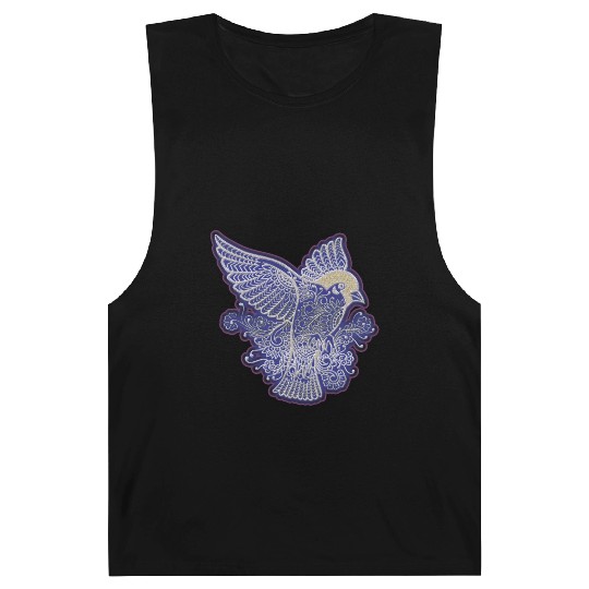A floral bird Barnard Tanks